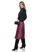 Anna Luchini Geanta de mana  Fiorella piele naturala Negru