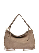 Anna Luchini Geanta de umar Donatella piele naturala Taupe