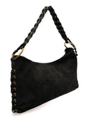 Anna Luchini Geanta de umar Donatella piele naturala Negru