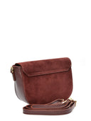 Anna Luchini Geanta Postas Elettra piele naturala Bordo