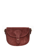 Anna Luchini Geanta Postas Elettra piele naturala Bordo