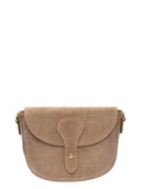Anna Luchini Geanta Postas Elettra piele naturala Taupe