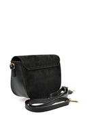 Anna Luchini Geanta Postas Elettra piele naturala Negru