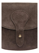 Anna Luchini Geanta Postas Elettra piele naturala Maro inchis