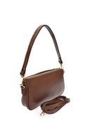 Anna Luchini Geanta de umar  Catalina piele naturala cioccolatiu