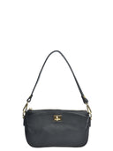 Anna Luchini Geanta de umar  Catalina piele naturala Negru