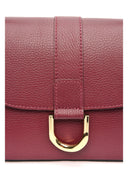 Anna Luchini Geanta de umar  Cristina piele naturala Bordo