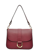 Anna Luchini Geanta de umar  Cristina piele naturala Bordo