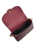 Anna Luchini Geanta de umar  Cristina piele naturala Bordo