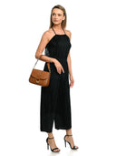 Anna Luchini Geanta de umar  Cristina piele naturala coniac