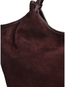 Anna Luchini Geanta de umar  Dorina piele naturala Bordo