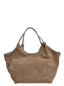 Anna Luchini Geanta de umar  Dorina piele naturala Taupe