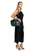 Anna Luchini Geanta de umar  Erica piele naturala Negru