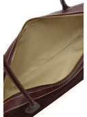 Anna Luchini Geanta de umar  Gina piele naturala Bordo