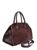 Anna Luchini Geanta de mana  Gloria piele naturala Bordo