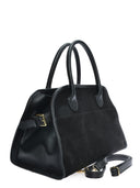 Anna Luchini Geanta de mana  Gloria piele naturala Negru