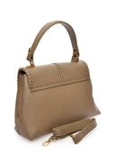 Anna Luchini Geanta de mana  Annalisa piele naturala Taupe