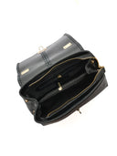 Anna Luchini Borsa Annalisa in pelle naturale Nera