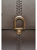 Anna Luchini Geanta de mana  Annalisa piele naturala Maro inchis