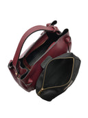 Anna Luchini Geanta de mana  Manuela piele naturala Bordo