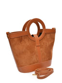 Anna Luchini Geanta de mana  Silvana piele naturala Coniac