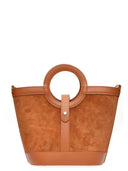 Anna Luchini Geanta de mana  Silvana piele naturala Coniac