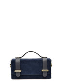 Anna Luchini Geanta de mana  Fiorella piele naturala Albastru inchis