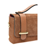 Anna Luchini Geanta de mana  Fiorella piele naturala Coniac