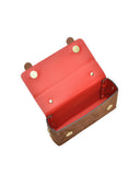 Anna Luchini Geanta de mana  Fiorella piele naturala Coniac