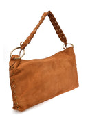Anna Luchini Geanta de umar Donatella piele naturala Coniac