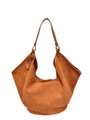 Anna Luchini Geanta de umar Costanza piele naturala Coniac