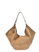 Anna Luchini Geanta de umar Costanza piele naturala taupe