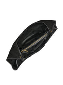 Borsa a tracolla Anna Luchini Costanza in pelle naturale Nero