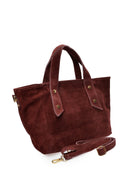 Anna Luchini Geanta de mana  ludovica piele naturala Bordo