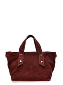 Anna Luchini Geanta de mana  ludovica piele naturala Bordo