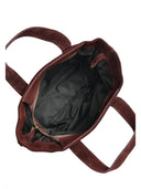 Anna Luchini Geanta de mana  ludovica piele naturala Bordo