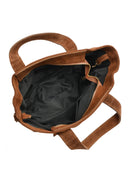 Anna Luchini Geanta de mana  ludovica piele naturala Coniac