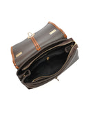 Anna Luchini Geanta de mana  Ada piele naturala Maro inchis