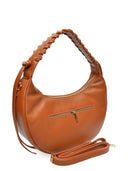 Anna Luchini Geanta de umar  Aida piele naturala coniac