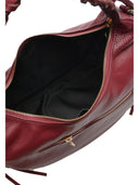 Anna Luchini Geanta de umar  Aida piele naturala Visiniu