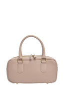 Borsa a tracolla Andreea in pelle naturale rosa cipria