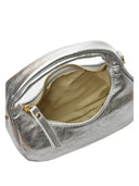 Anna Luchini Geanta de umar  Angela piele naturala Argintiu