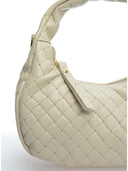 Borsa a tracolla Angela beige in vera pelle