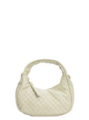Borsa a tracolla Angela beige in vera pelle