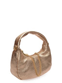 Anna Luchini Geanta de umar  Angela piele naturala roz auriu