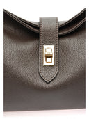 Anna Luchini Geanta de umar  Anisia piele naturala Maro inchis