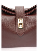 Anna Luchini Geanta de umar  Anisia piele naturala Visiniu