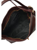 Anna Luchini Geanta de umar  Anisia piele naturala Visiniu