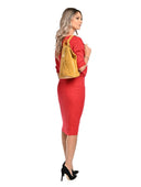 Carla Ferreri Backpack AW25 CF 1625 SENAPE