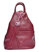 Carla Ferreri Rucsac Guia piele naturala Visiniu